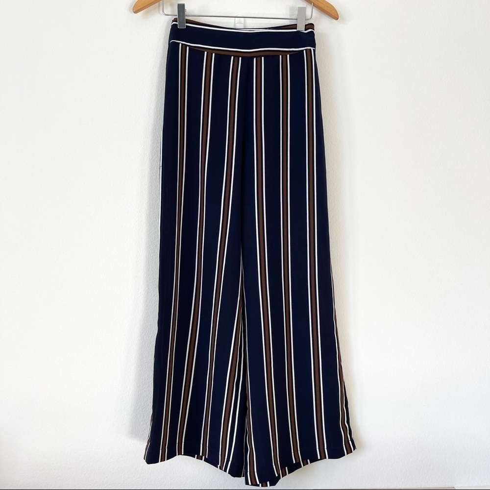 J.O.A Los Angeles Wide Leg High Waisted Crop Pants